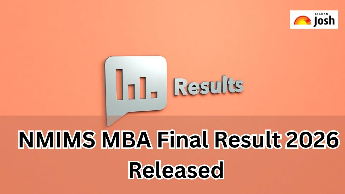 NMIMS MBA Final Result 2026 Released